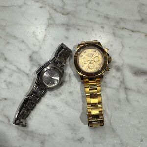 Gold and Silver Watches